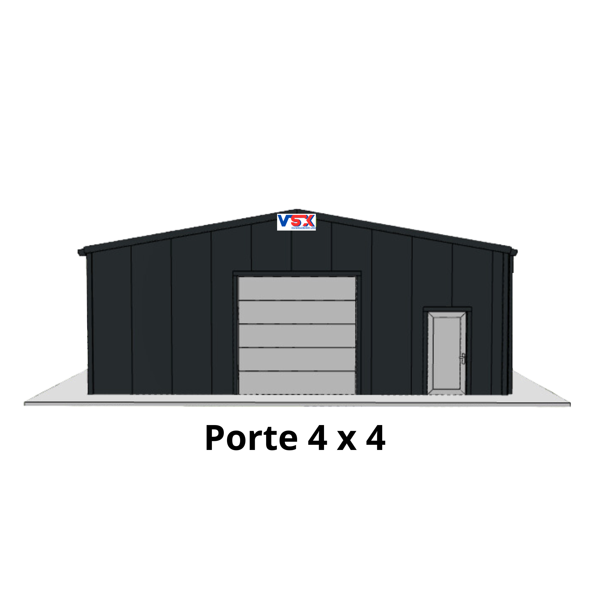 Bâtiment en kit livré en France